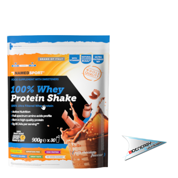 Named - 100% WHEY PROTEIN SHAKE (Conf. 900 gr) - 